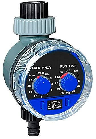 Riegopro Programmateur de robinet BLUEPRO. Utilisé sur les terrasses et les petites installations d'irrigation.