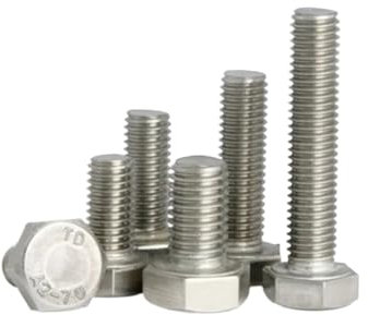 GWPOZGN 304 Edelstahl DIN933 Außensechskantschraube mit Innensechskant 10 Stück m2 m2.5 M3 M4 M5 M6 M8 M10 M12 L=6-60mm(X65mm,10PCS_M8)