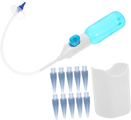 TOVINANNA Kit Eficaz De Eliminación De Cerumen Limpiador De Oídos Lavado De Oídos Manual Cuidado