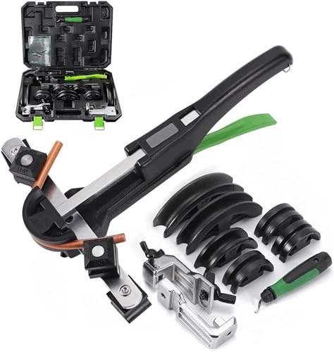 Kit piegatubi idraulico manuale per piegatura efficiente a 90° in avanti/indietro in impianti di refrigerazione e CA