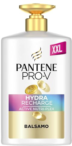 Pantene Pro-V Moisture Recharge Balsamo 800ml Per Capelli Normali E Secchi. Balsamo Quotidiano Leggero Con Pro-Vitamina B5 E Miscela Di Nutrienti. Senza Oli Minerali. Tecnologia Nutri-Plex Attiva