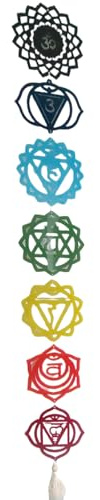 CAZSTYK Decorazione da parete con 7 chakra, motivo geometrico, da appendere alla parete, per camera da letto, decorazione per camera da letto, meditazioni