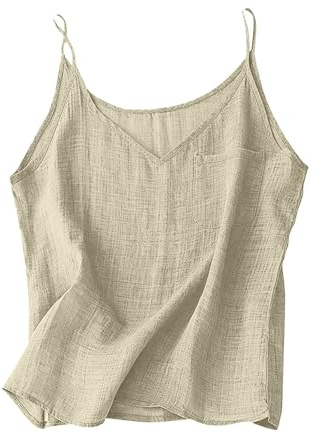 Camiseta de tirantes para mujer de verano, ligera, informal, sexy, básica, monocolor, vintage, tirantes finos, blusa para mujer, camiseta de verano