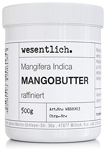 Mangosmör av väsentligt. 500 g – 100 % ren, vegansk och utan tillsatser