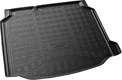 Recambo Gummi Kofferraumwanne Premium passend für Seat Leon III, 5F Schrägheck, 5 Türen | BJ 2012-2020 | passgenau mit Rand