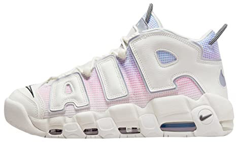 Nike Men's Air More Uptempo 9 Basketball Shoe, Sail/Black, 9.5 UK