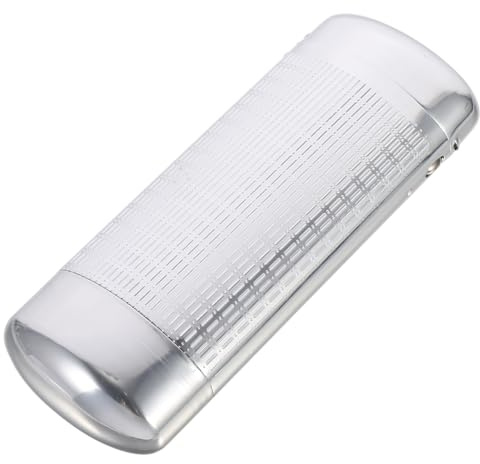 GALPADA Silber Golden Kurzsichere Speicherbox Brillenetui Hartes Brillenetui Sonnen für Herren Aluminium Erwachsene Boy Girls Student Kid Silber Golden