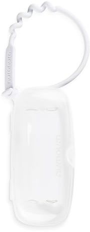 NumNum BLW - Estuche de viaje para cucharas de bebé, precuchara (6 meses en adelante), almacenamiento higiénico, duradero, uso versátil, compacto con correa para bolsas y cochecitos, cuchara de