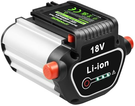 iPrize 18V 4000mAh Li-Ion Ersatzakku für Gardena BLi-18 9840-20 9839-20 Kompatibel mit Gardena 18V Werkzeugen