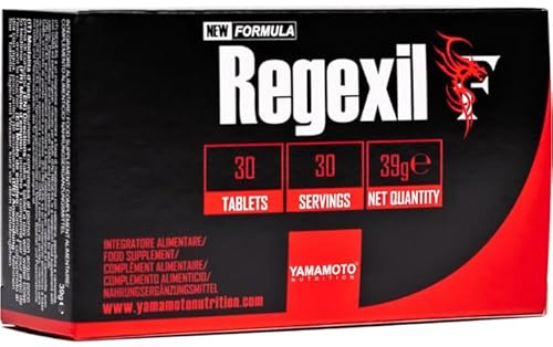 Yamamotò Regexil 30 compresse - formula per favorire il sonno notturno. Miscela altamente sinergica di estratto di valeriana, passiflora, camomilla, escolzia, zafferano, Gaba