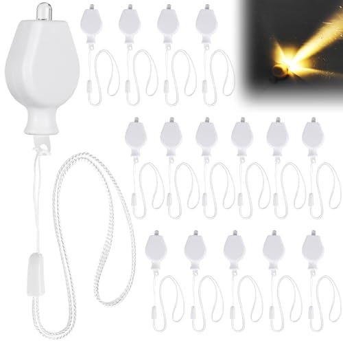 GAOUTO 16 Stück LED Ballonlichter, Mini LED Luftballons Lichter, Batteriebetriebene Lampions Licht Warmweiß, Lichter Dekoration Geeignet für Papierlaternen, Hochzeit, Halloween, Weihnachten und Party