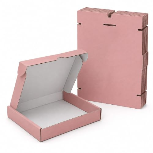 iDEALS UK PACKAGING C6 PiP Postal Boxes Large Letter A6 163 × 112 × 20mm (50) Pink