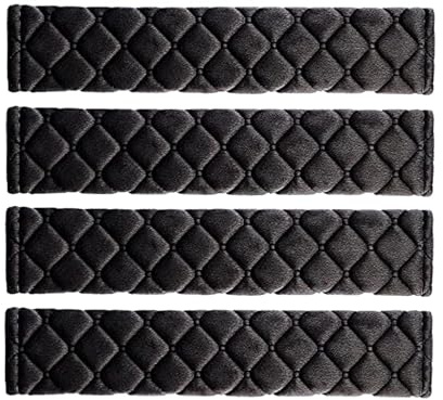 4 Pcs seat belt pads, seat belt covers, car seat belt cover, seatbelt covers for Women & Men Super Soft Car Seat Belt Strap Seat Belt Shoulder Strap Covers Auto Interior Accessories