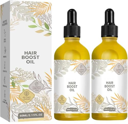 Natürliches Haaröl Zum Haarwachstum Beschleunigen Mit Biologischen Rosmarinöl, Rizinusöl, Mandelöl Und Arganöl Als Haarmaske Und Haarkur, Hair Strengthening & Nourishing Serum