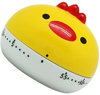 ABOOFAN Cooking Timer Rabbit Shaped Kitchen Countdown Timer for Cooking Baking Frying Eggs Pancakes