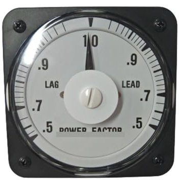 Compteur de facteur de puissance analogique sur panneau, tableau de distribution compteur analogique numérique