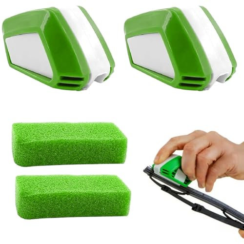 Scheibenwischer Nachschneider,Scheibenwischer Reparatur Werkzeug,Wischblattschneider,Geeignet für die meisten Kfz -scheibenwischer,2 pcs