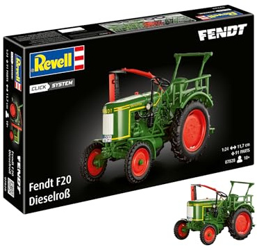 Revell Modellbau Fendt F20 Dieselroß Traktor Click System