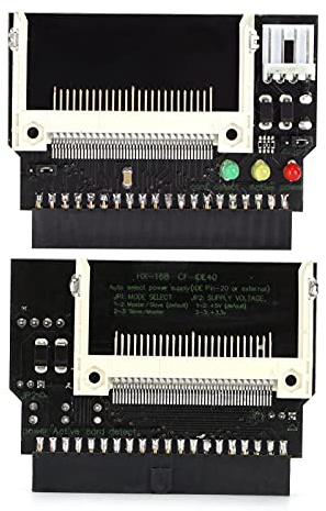 XUXHOU 40 -pin Adapter Converter Module for CF Adapter to IDE with LED Indicators for Technology Enthusiasts (Dual use)