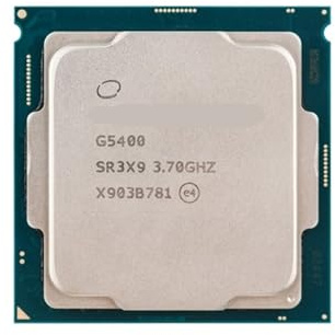 Procesador de CPU G5400 de Doble núcleo y Cuatro Hilos de 3,7 GHz 4M 54W LGA 1151