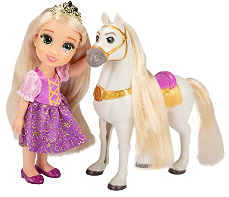 Disney Princess Petite Rapunzel & Maximus Abenteuerspielset, 15cm, 221584