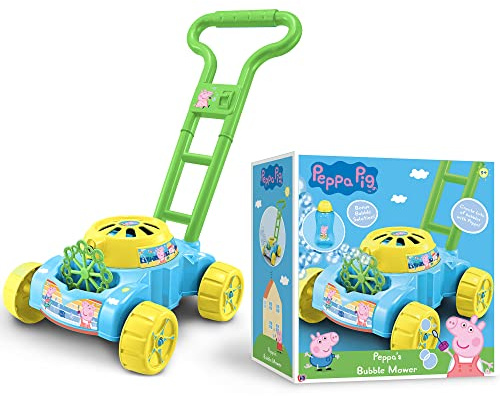 Peppa Pig HTI Bubble Mower | Outdoor Rasenmäher mit Seifenblasenfunktion