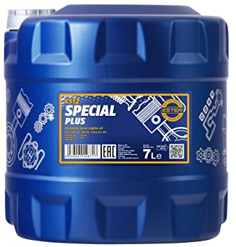 MANNOL 7512 Special Plus Motoröl 10W-30 für Benzin +D ieselmotoren, 7L