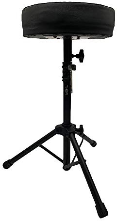 Thor Gepolsterter Schlagzeughocker Sitzhocker Klavierstuhl klappbar Musik Gitarre Keyboard