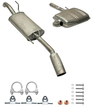 Ferroz Export Ersatz für Auspuffanlage VW Passat & Passat Variant 1.8 & 2.0 inkl. Montagesatz (Kupfer, PVC) Schalldämpfer