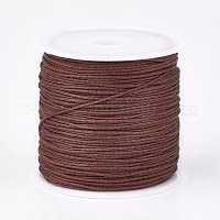 Handicraft Emporium Woven Nylon Thread | 0.8mm | Saddle Brown | Approx. 45m