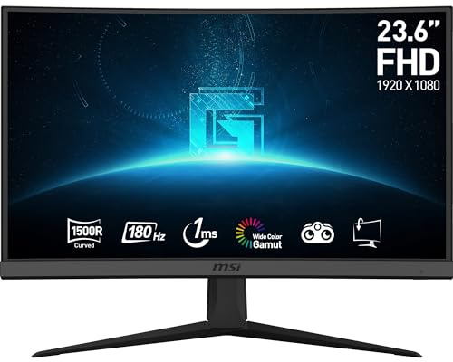 Msi G24c6 24´´ Full Hd Ips Led 170hz Curved Gaming Monitor One Size