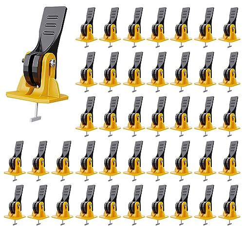 100x Sistemi di Livellamento per Piastrelle, Cunei per Piastrelle da 1,5mm Ausilio per la Posa di Piastrelle Set di Livellamento Sistema di Livellamento per Piastrelle per Pareti e Pavimenti