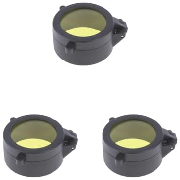 Mealoodiousmusea 3 set Lens Eyepiece Cap Dusrproof Cover for Spotting Scopes Monocular Telescopes 41mm