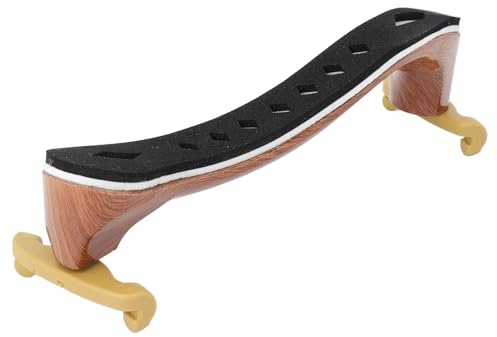 Supporto per Spalla per Violino, Modello Classico in Legno Forma Curva Design Leggero Ed Ergonomico Regolabile Supporto per Spalla per Violino per Prestazioni (1/4-1/2)