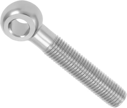 Anello di Sollevamento Bullone a Occhiello Filettatura metrica in Acciaio Inossidabile 304 Viti di Sollevamento for macchinari a Spalla M24 Buone proprietà meccaniche Golfari, M24×300mm(M24x250mm)