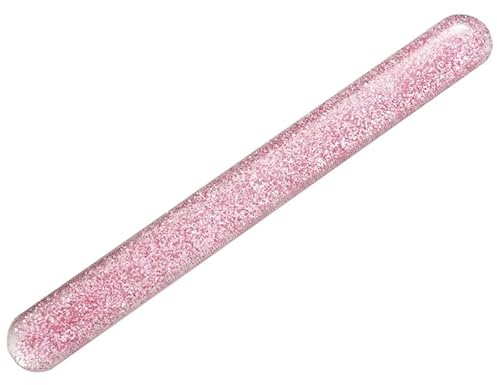 Asyduey Glasnagelfeile Crystal Nail Shiner Nano Mini Pufferblock mit Tragbarem Etui für NaturnäGel