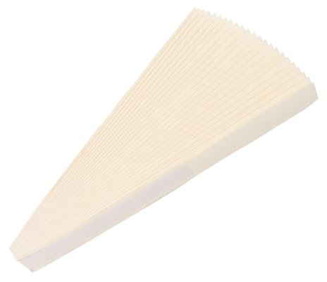 HOLIDYOYO Hochzeits-papierfächer Dekoration Romantische Party-accessoires Für Hochzeiten Verlobungsfeiern Und Geburtstagsfeiern Stilvolle Fotohintergründe Cremefarben Handgefertigt