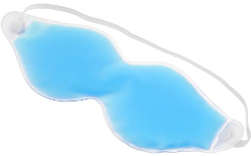 YOSADIER Wiederverwendbare Kühlende Und Wärmende Augenmaske Aus Pvc Leicht Und Kompakt Für Frauen Und Kinder Zur Linderung Von Augenmüdigkeit Und Schwellungen Für Reisen Und Zuhause