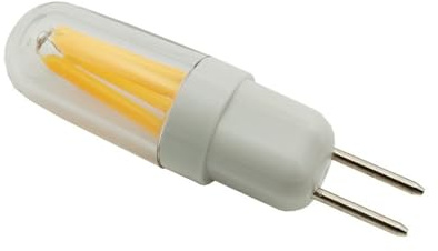 YXJX Low Voltage Bulbs, Pack of 50, LED Filament Lamps DC12V G5.3 2W Micro Filament Lamp LED COB Pin Bulb(2700K Warm White,G5.3 2W 12V)
