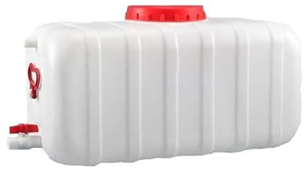 LHYJT Jerrican Eau Jerrican Eau avec Robinet en Grande capacité réservoir Eau Potable Extérieur Cuve Eau Camping Car pour Pique-Nique randonnée Caravane Bidon d'eau Qualité Alimentaire(Size:80L)