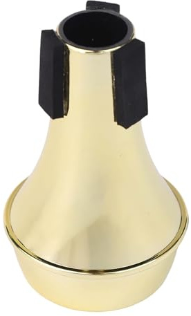 Trompetendämpfer für Alt Tenor Posaune, ABS, leichter Übungsdämpfer für Anfänger und Profis, 1 Stück, Jujube Rot/Schwarz/Gold/Holzfarbe/Silber