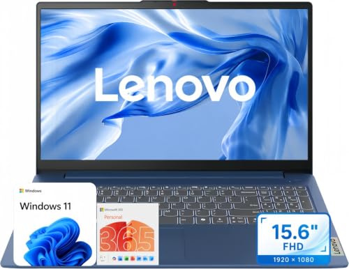 Lenovo Ultrabook 15.6 FHD Touch-Screen Laptop • Intel 13th 10-Core i5 CPU • 16GB RAM, 512GB SSD • 2026 Edition, Copilot AI, WiFi 6, Windows 11, Student & Business Laptop • WOWPC Recovery USB Included