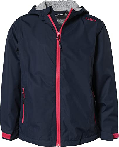 CMP Chaqueta de lluvia 39X7985 Chaqueta, Niñas, Black Blue, 176