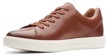 Clarks Herren Un Costa Lace Sneaker, Tan Leder, 41.5 EU