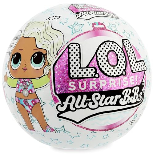 L.O.L. Surprise! All-Star Sports Series 4 - Juguete para niños, muñecas Brillantes de Juegos de Verano con 8 sorpresas y Accesorios, 3,75 x 3,75 x 3,75 cm