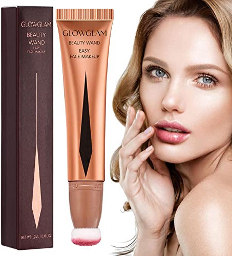 Contouring Beauty Stick, Correttore Liquido Per Contorno Del Viso Con Applicatore A Cuscino, Stick Per Trucco Illuminante Per Contorno Del Viso In Crema Leggera Super Setosa