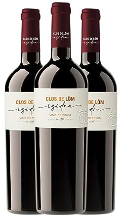 Clos de Lôm Isidra Valencia 75 cl Vino tinto (Caja de 3 Botellas de 75 cl)
