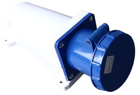 Fictory Industrial Supplies Fictory Connettore industriale impermeabile a 3 pin, presa maschio femmina 63A, 220-250 V, connessione stabile per forniture industriali
