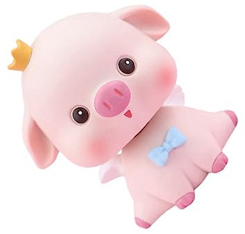 DECHOUS Schweine Ornament Desktop Dekor Kunstharz Mit Kopfschüttel Funktion Auto Innendekoration Wohnaccessoire Für Büro Und Zuhause