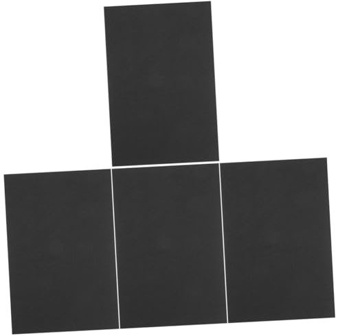 iplusmile 4pcs Graphite Carbon Felt Mat Heat Insulation Blanket for Welders Carbon Felt Pad